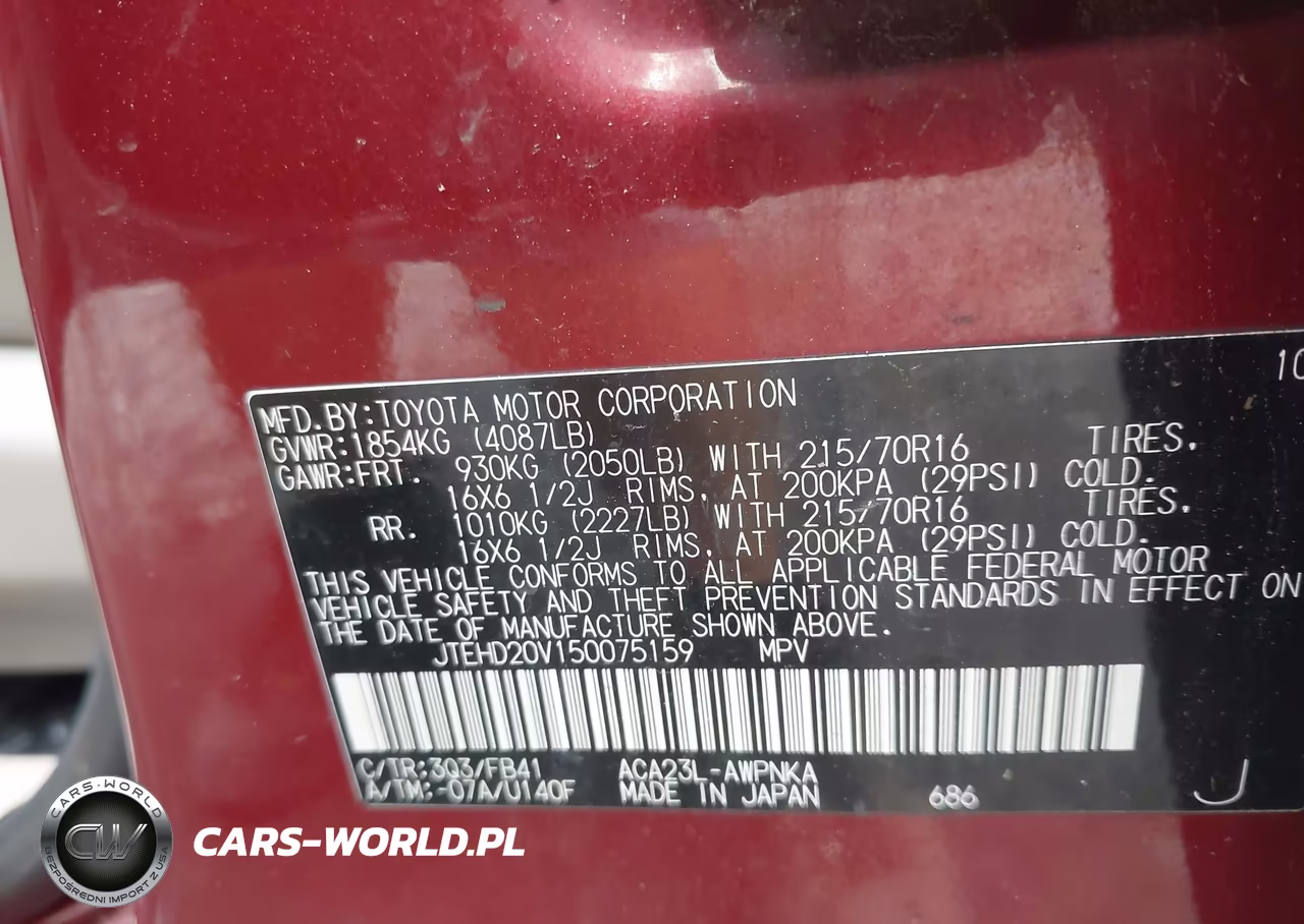 2005 Toyota Rav4 VIN:JTEHD20V150075159 - 9