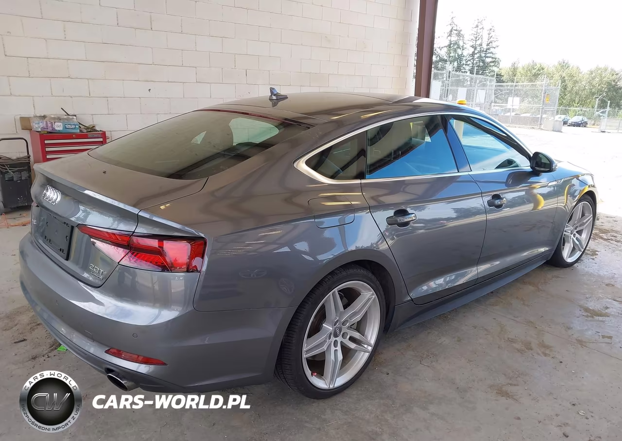 2018 Audi A5 2.0T Premium VIN:WAUENCF55JA098558 - 4