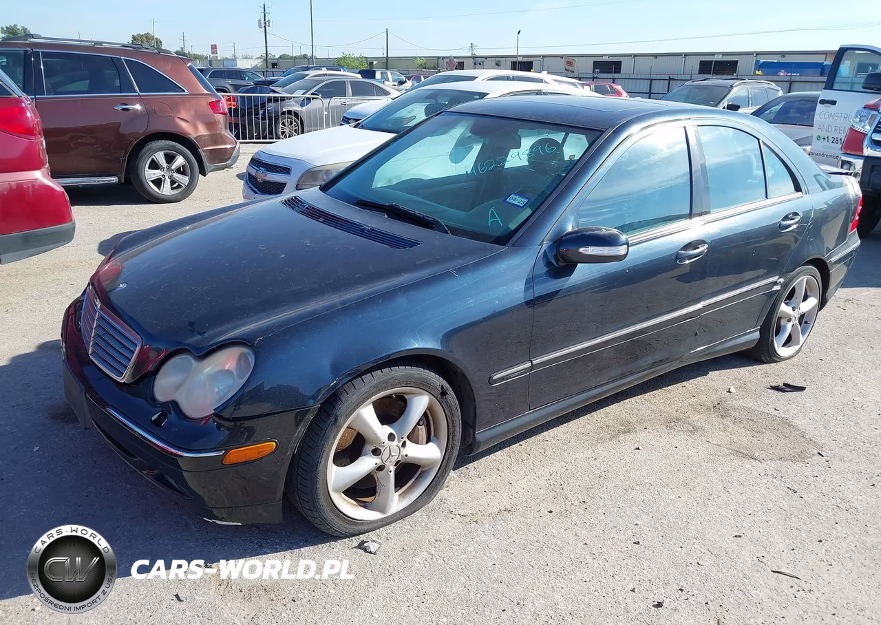2005 Mercedes-Benz C 230 Kompressor Sport VIN:WDBRF40J05F667711 - 2