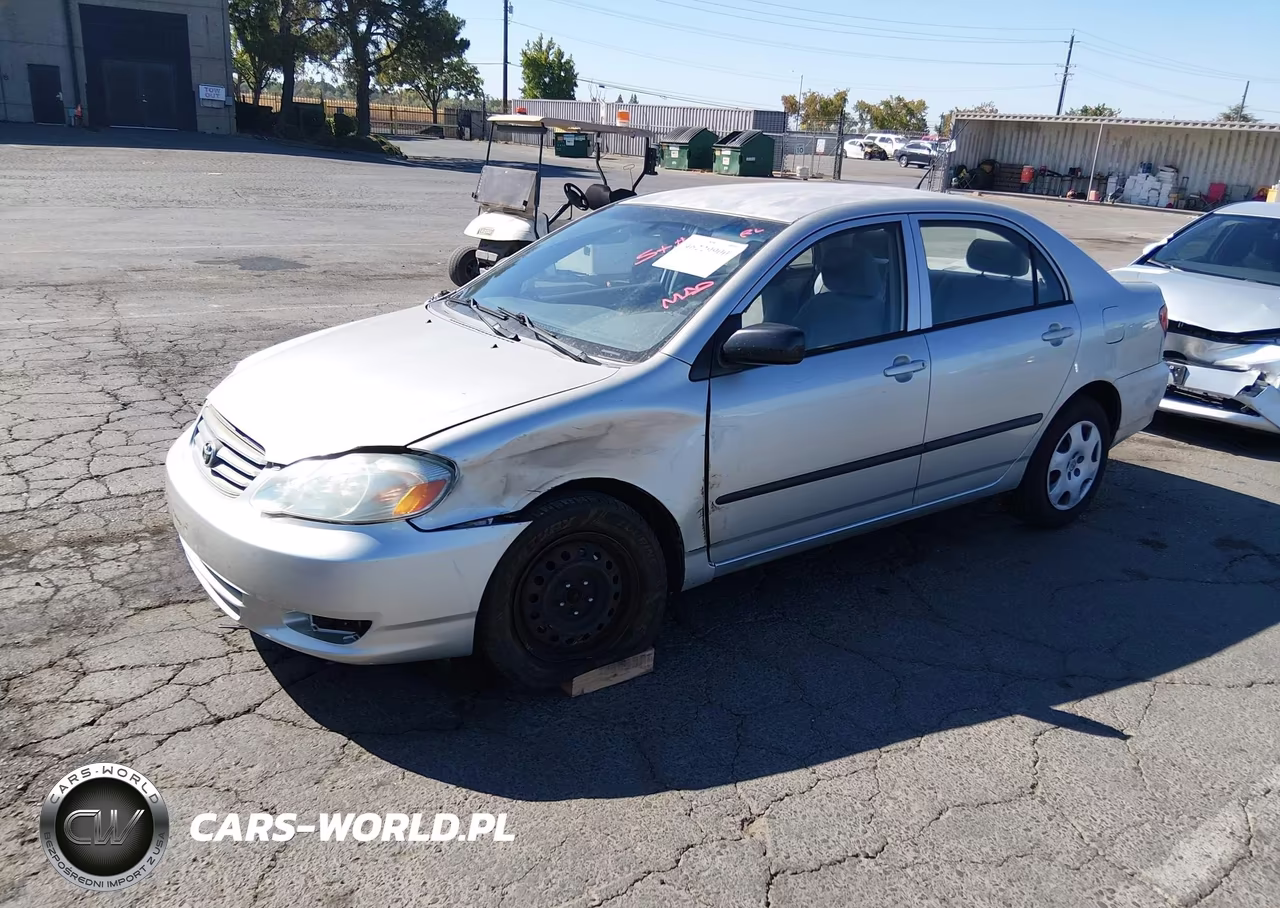 2003 Toyota Corolla Ce VIN:JTDBR32E830021031 - 2