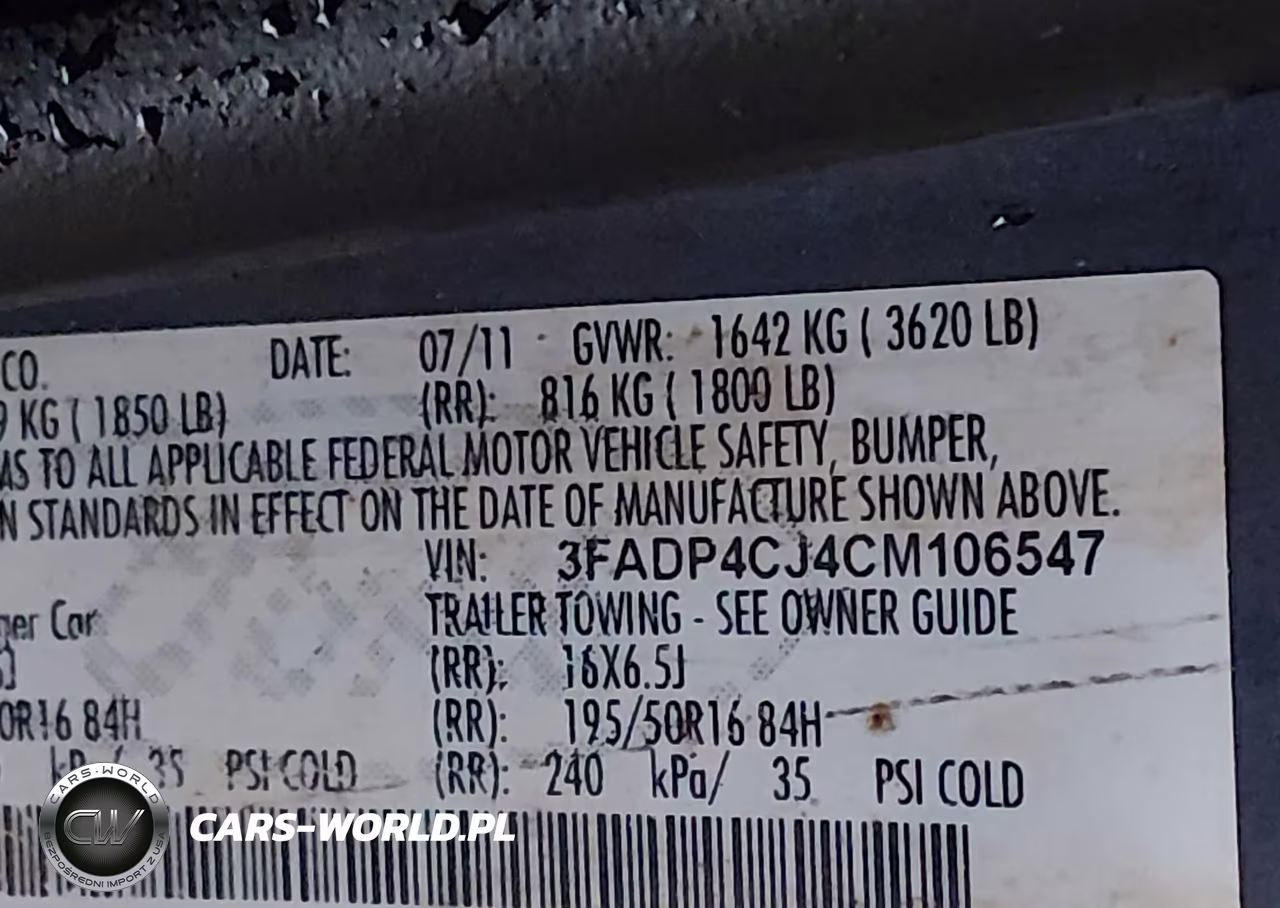 2012 Ford Fiesta Sel VIN:3FADP4CJ4CM106547 - 9