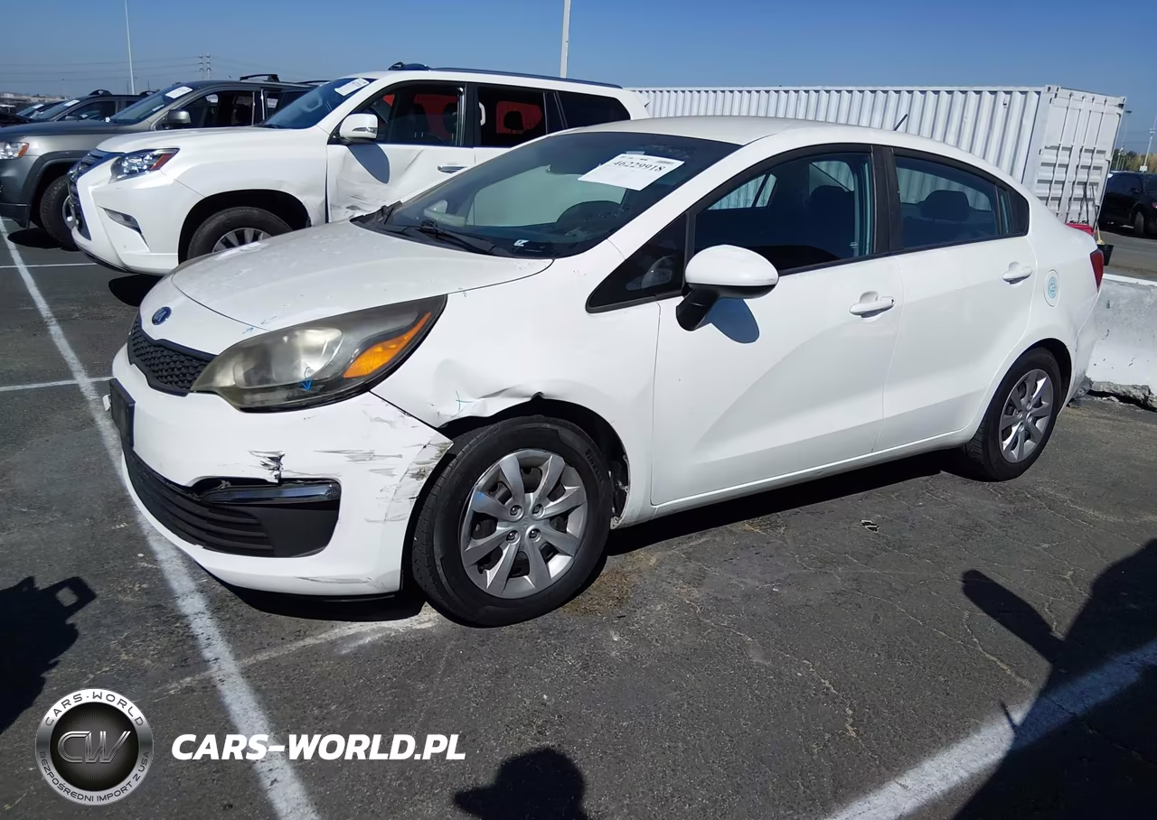 2016 Kia Rio Lx VIN:KNADM4A37G6685527 - 2