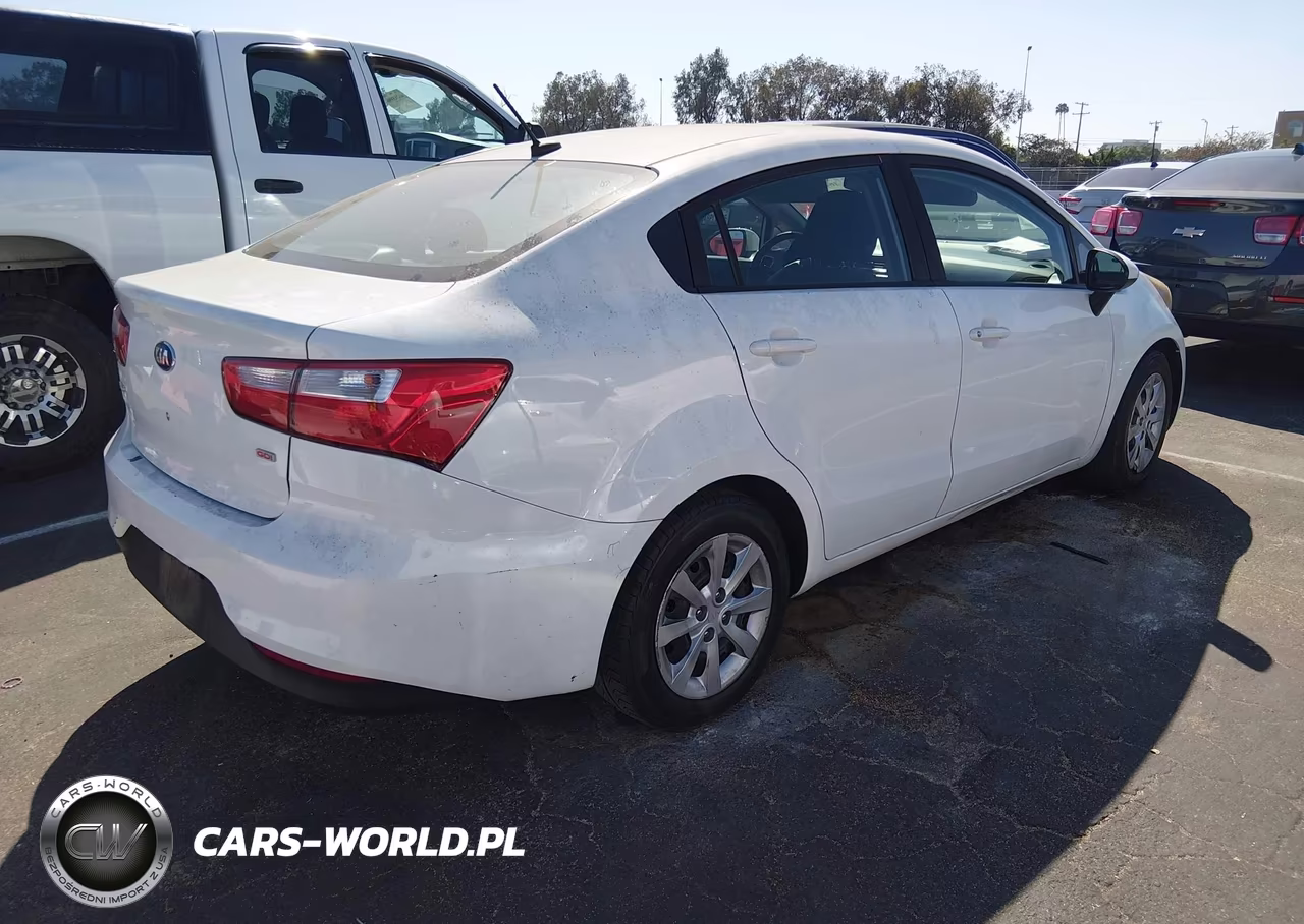 2016 Kia Rio Lx VIN:KNADM4A37G6685527 - 4