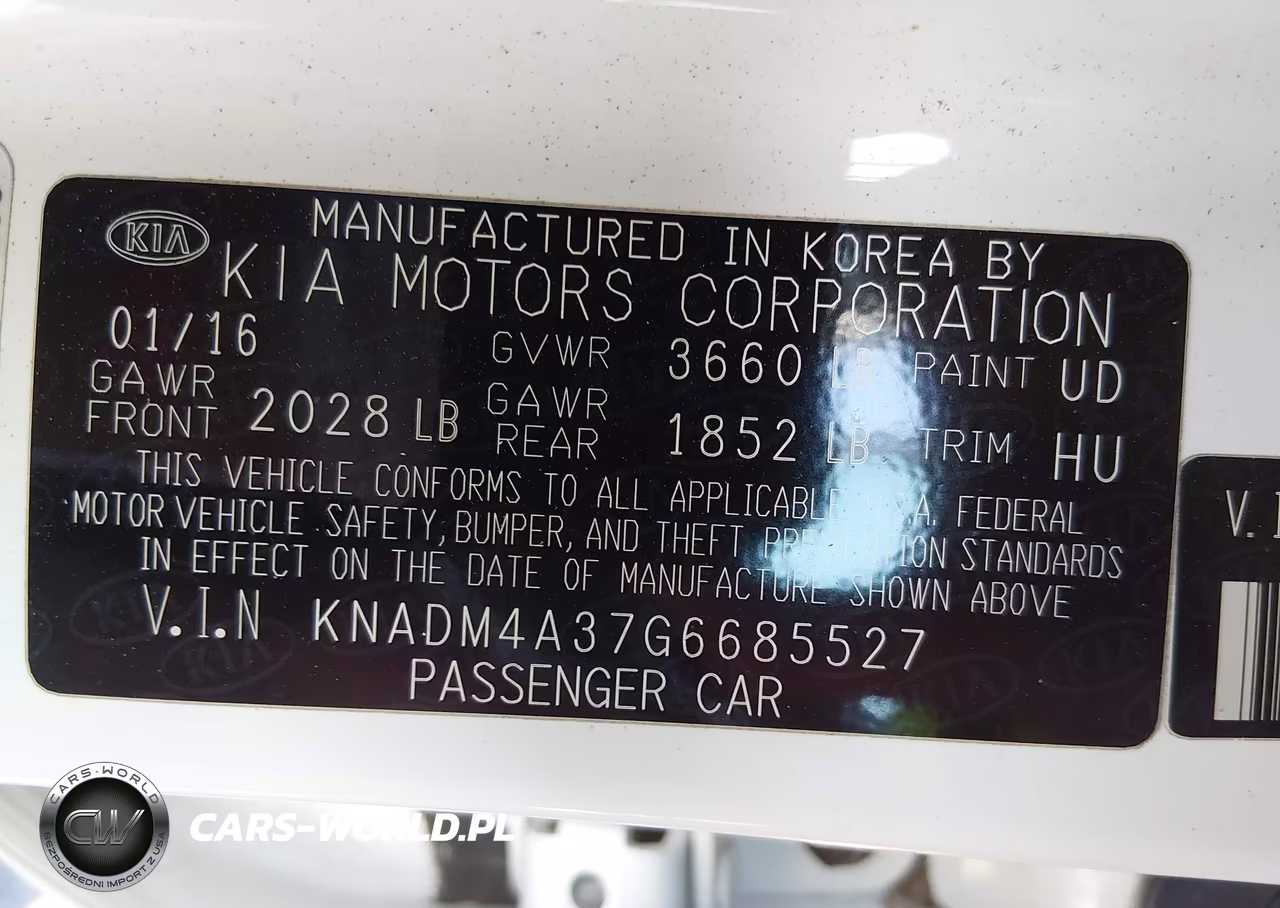 2016 Kia Rio Lx VIN:KNADM4A37G6685527 - 9
