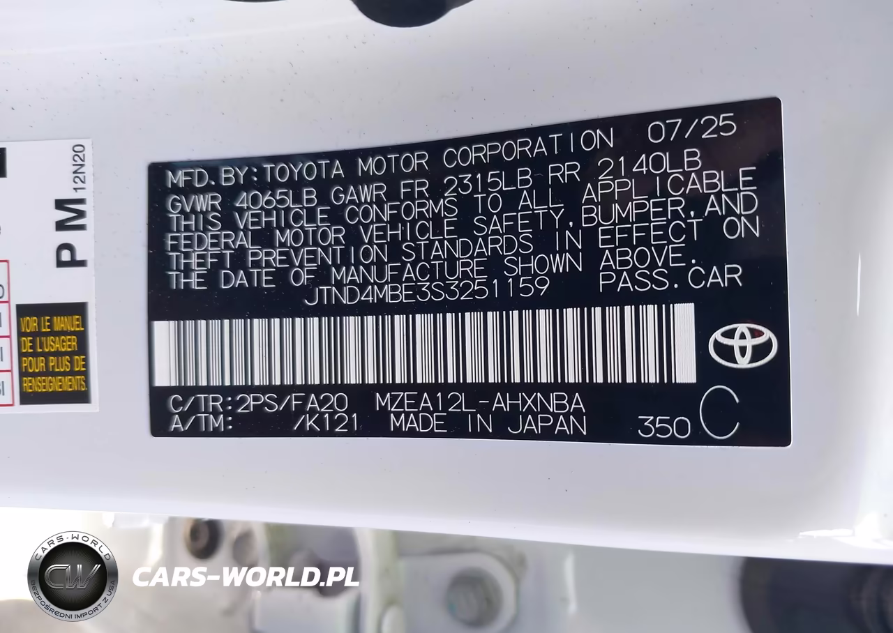 2025 Toyota Corolla Nightshade Edition VIN:JTND4MBE3S3251159 - 9