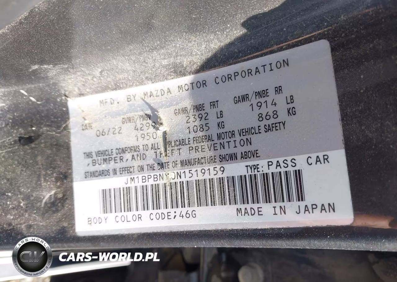 2022 Mazda Mazda3 2.5 Turbo Premium Plus VIN:JM1BPBNY0N1519159 - 9
