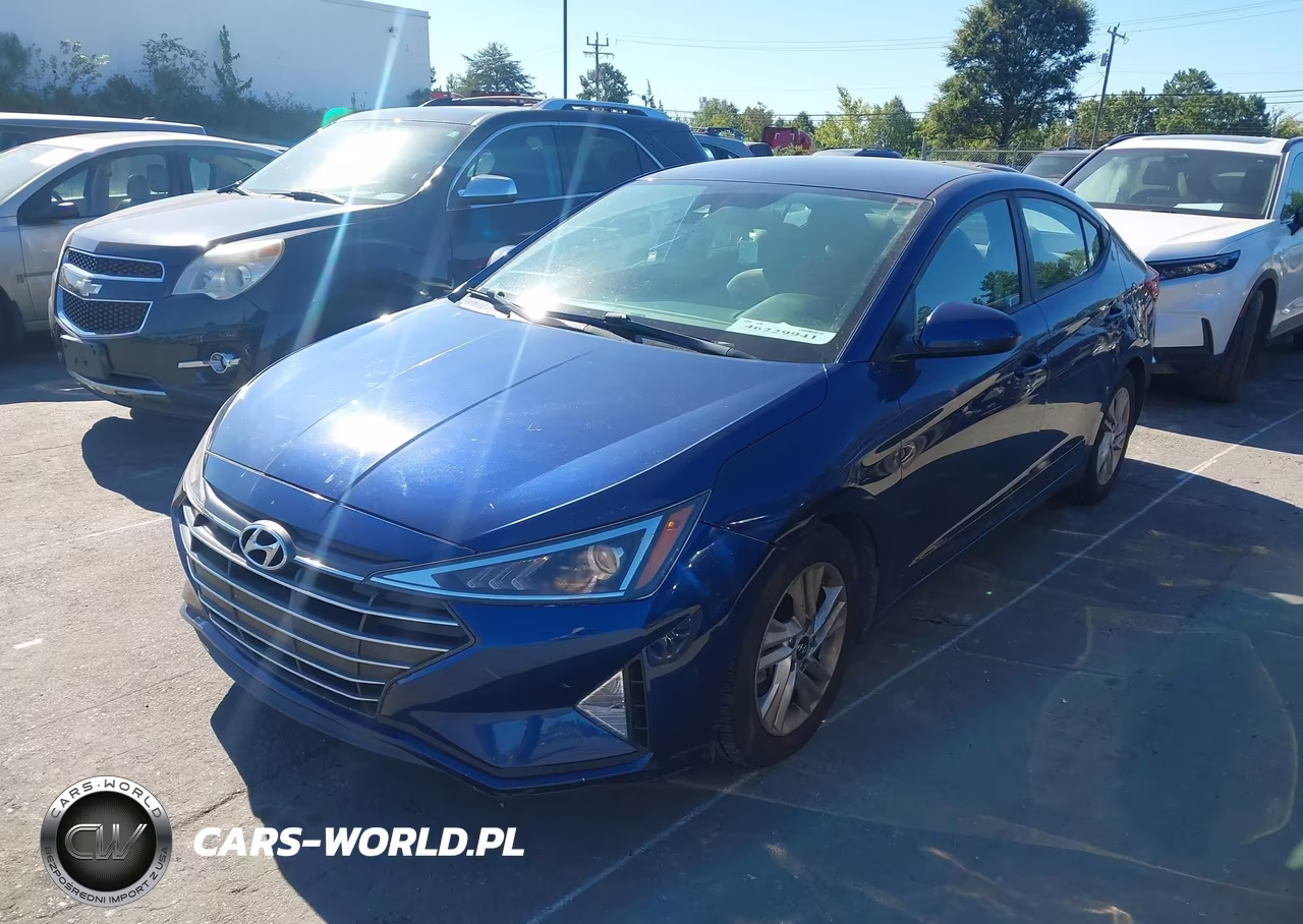 2020 Hyundai Elantra Sel VIN:5NPD84LF1LH543415 - 2