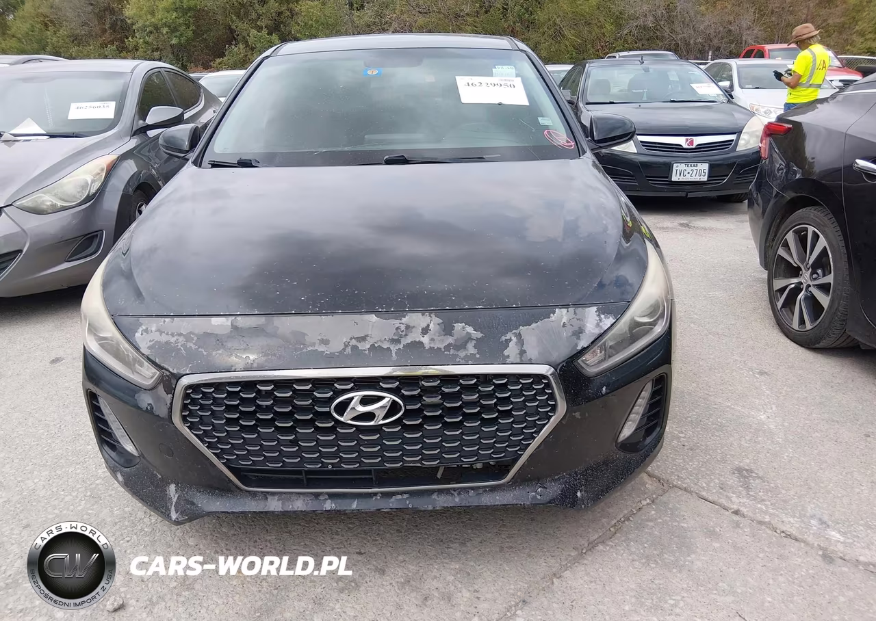 2018 Hyundai Elantra Gt VIN:KMHH35LE1JU030855 - 12