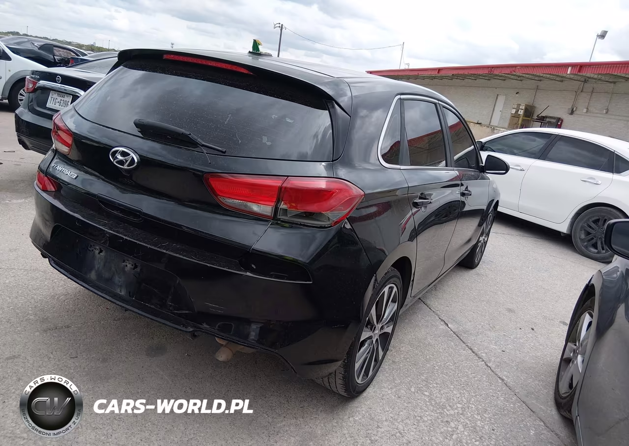 2018 Hyundai Elantra Gt VIN:KMHH35LE1JU030855 - 4