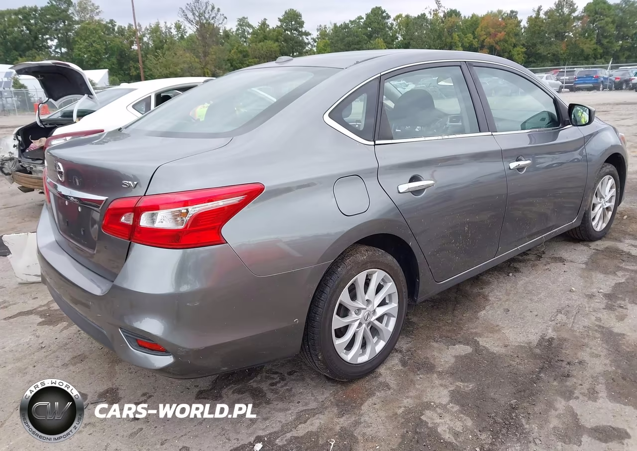 2019 Nissan Sentra Sv VIN:3N1AB7APXKY427409 - 4