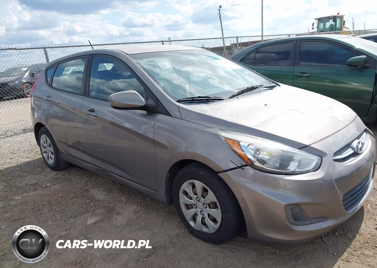 2017 Hyundai Accent Se VIN:KMHCT5AEXHU360033 - 1