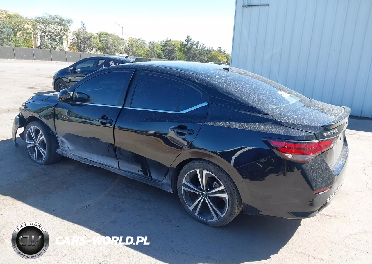 2022 Nissan Sentra Sr Xtronic Cvt VIN:3N1AB8DV0NY305016 - 3