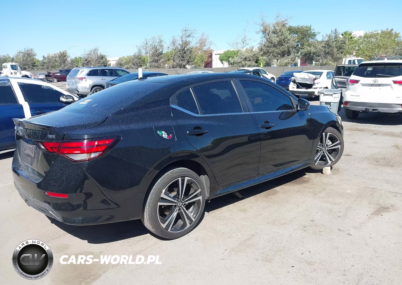 2022 Nissan Sentra Sr Xtronic Cvt VIN:3N1AB8DV0NY305016 - 4