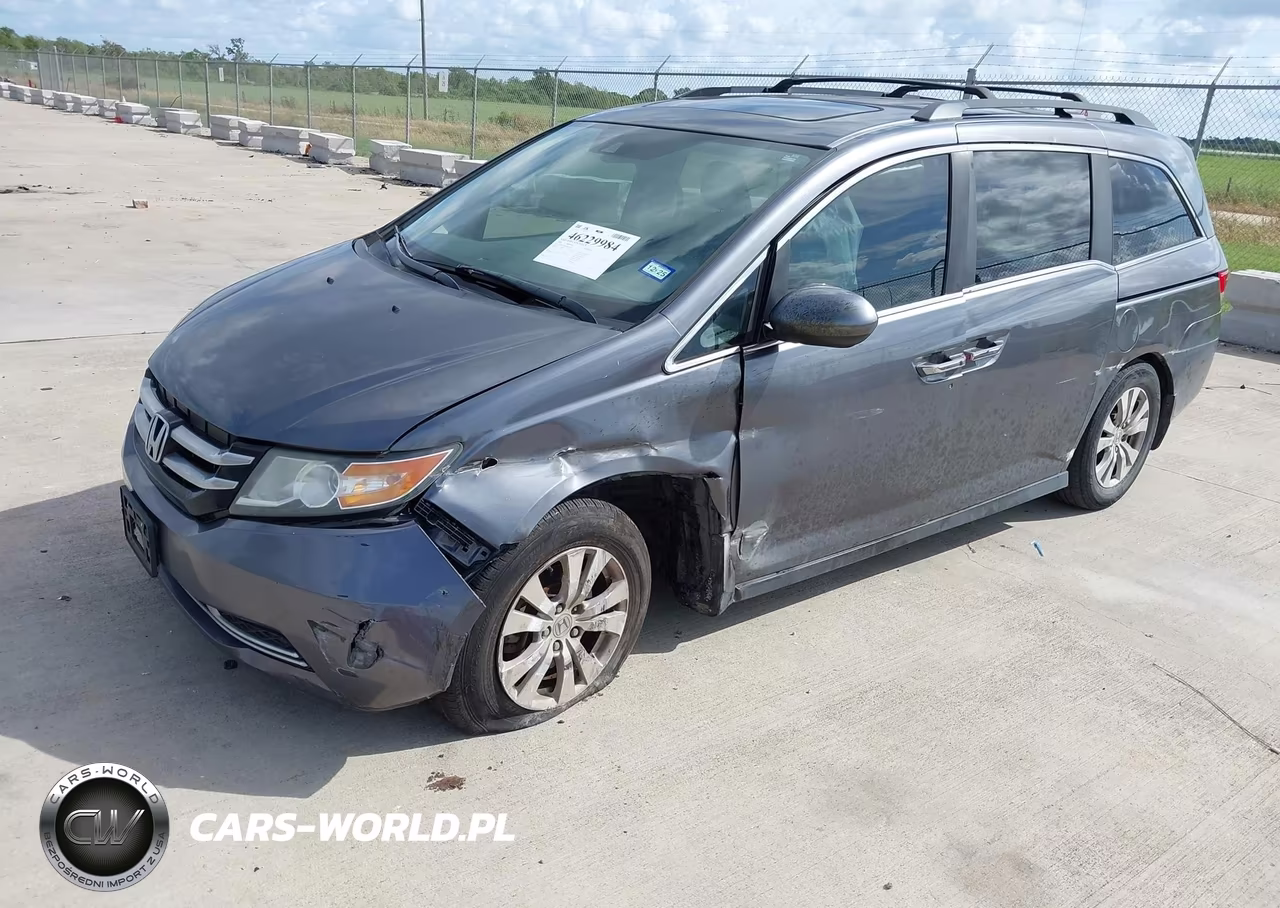 2014 Honda Odyssey Ex-L VIN:5FNRL5H64EB102527 - 2