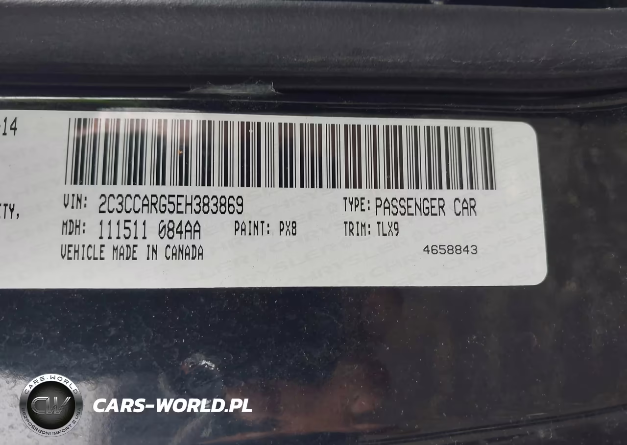 2014 Chrysler 300 VIN:2C3CCARG5EH383869 - 9