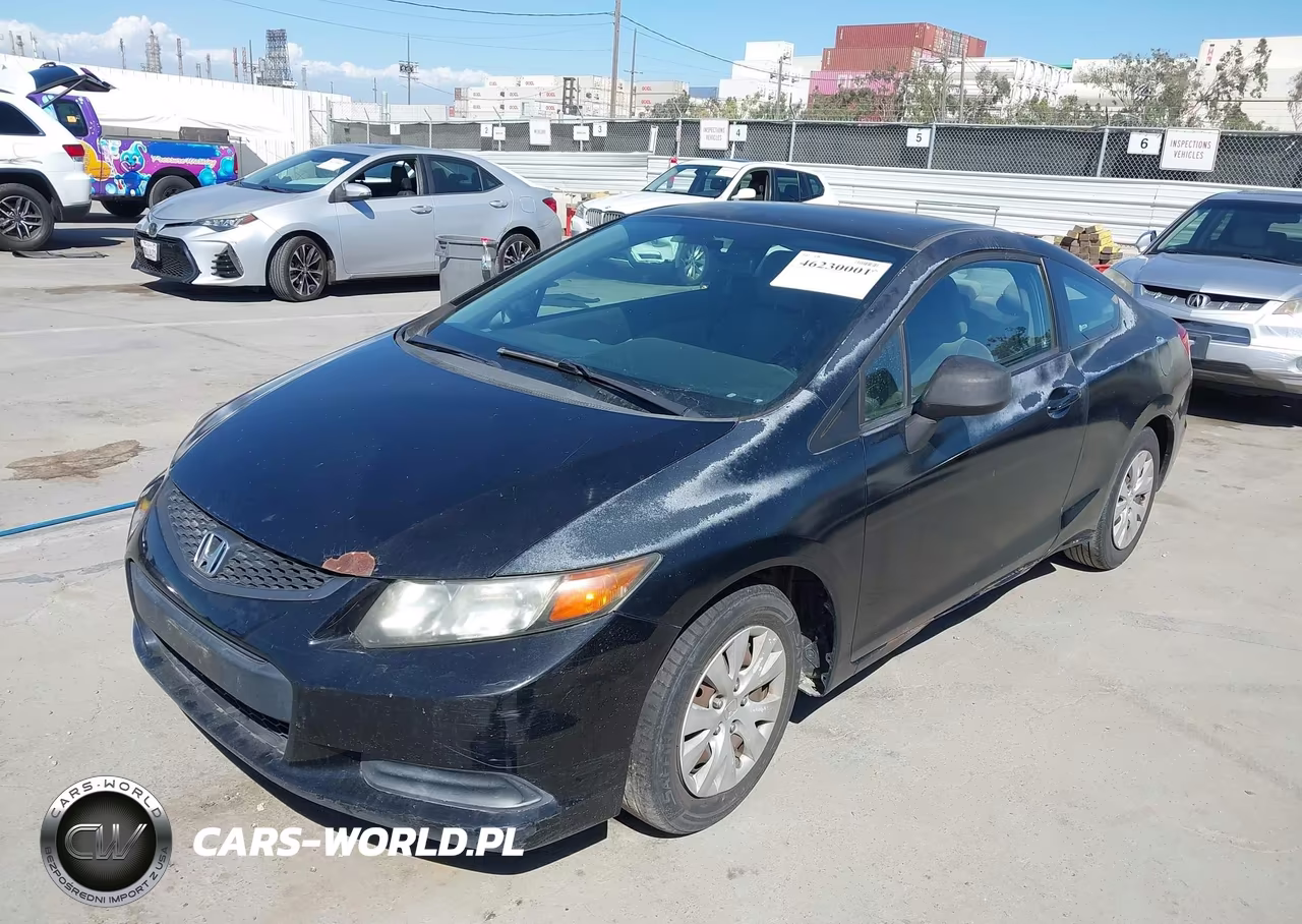 2012 Honda Civic Lx VIN:2HGFG3B55CH551753 - 2