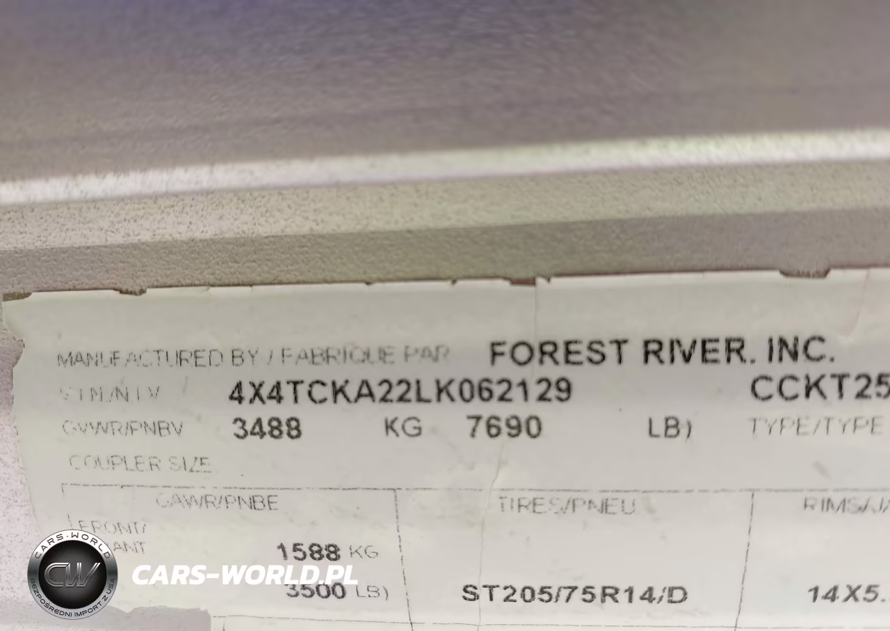 2020 Forest River 25Rrt VIN:4X4TCKA22LK062129 - 9