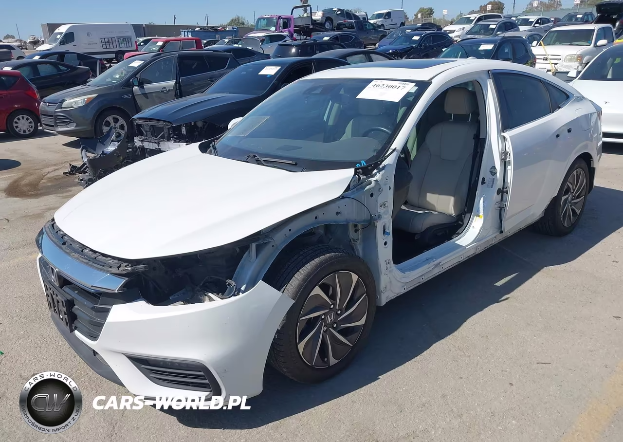 2019 Honda Insight Touring VIN:19XZE4F92KE015213 - 2