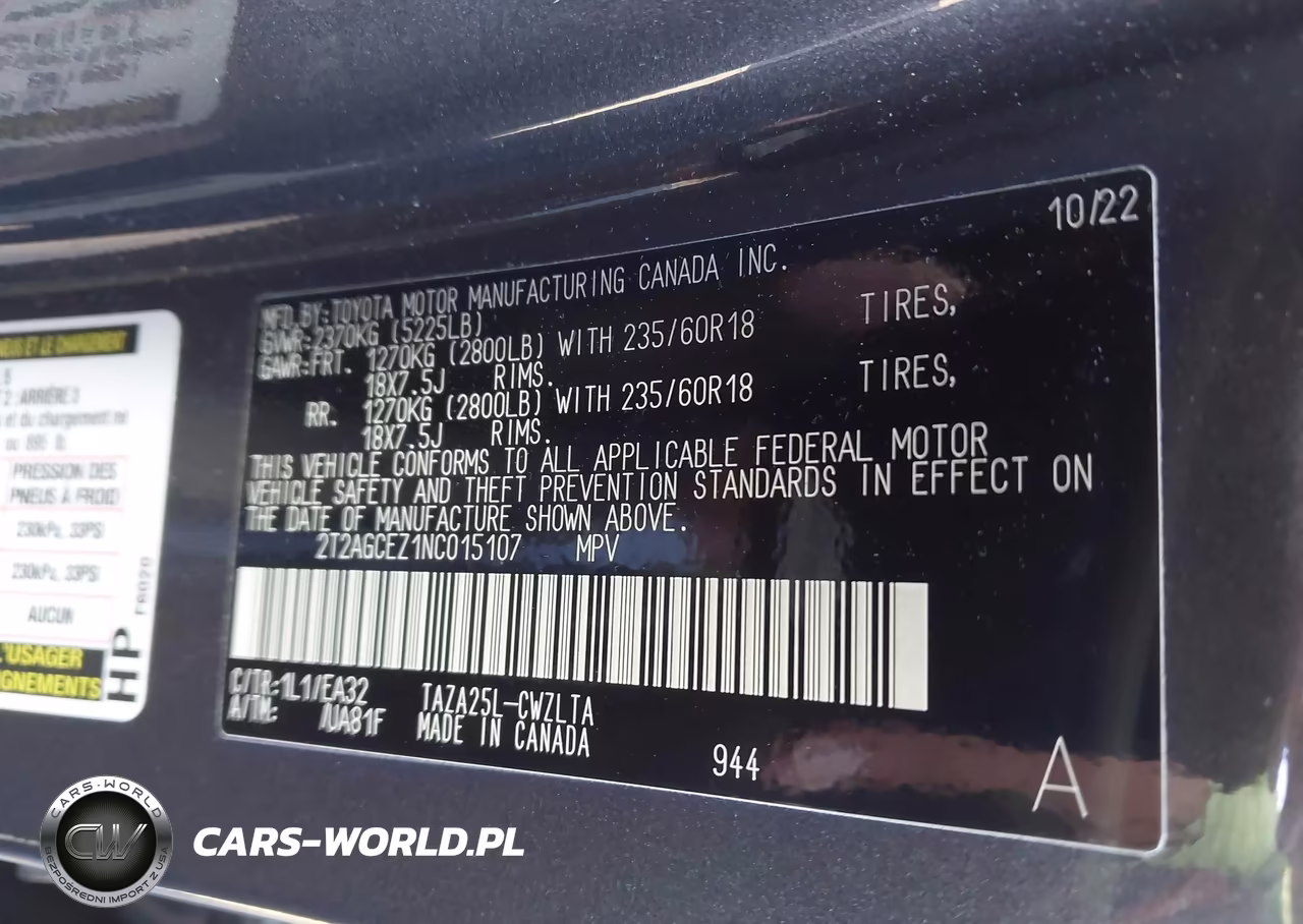 2022 Lexus Nx 350 VIN:2T2AGCEZ1NC015107 - 9