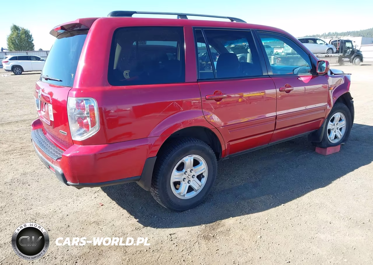 2006 Honda Pilot Ex VIN:2HKYF184X6H530857 - 4