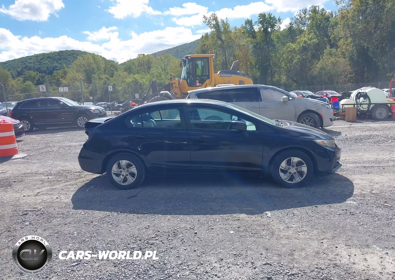 2014 Honda Civic Lx VIN:2HGFB2F53EH509684 - 13