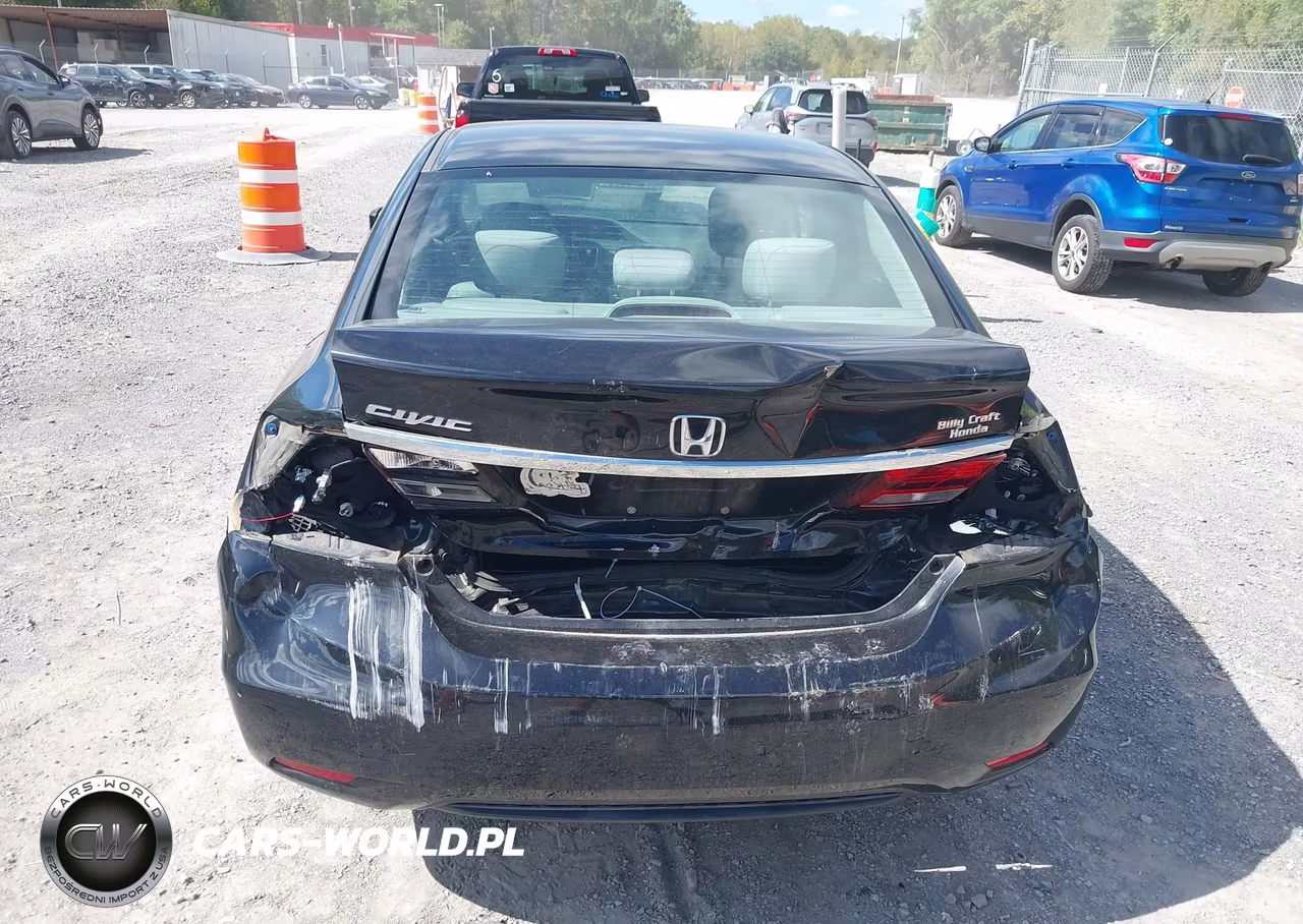 2014 Honda Civic Lx VIN:2HGFB2F53EH509684 - 16