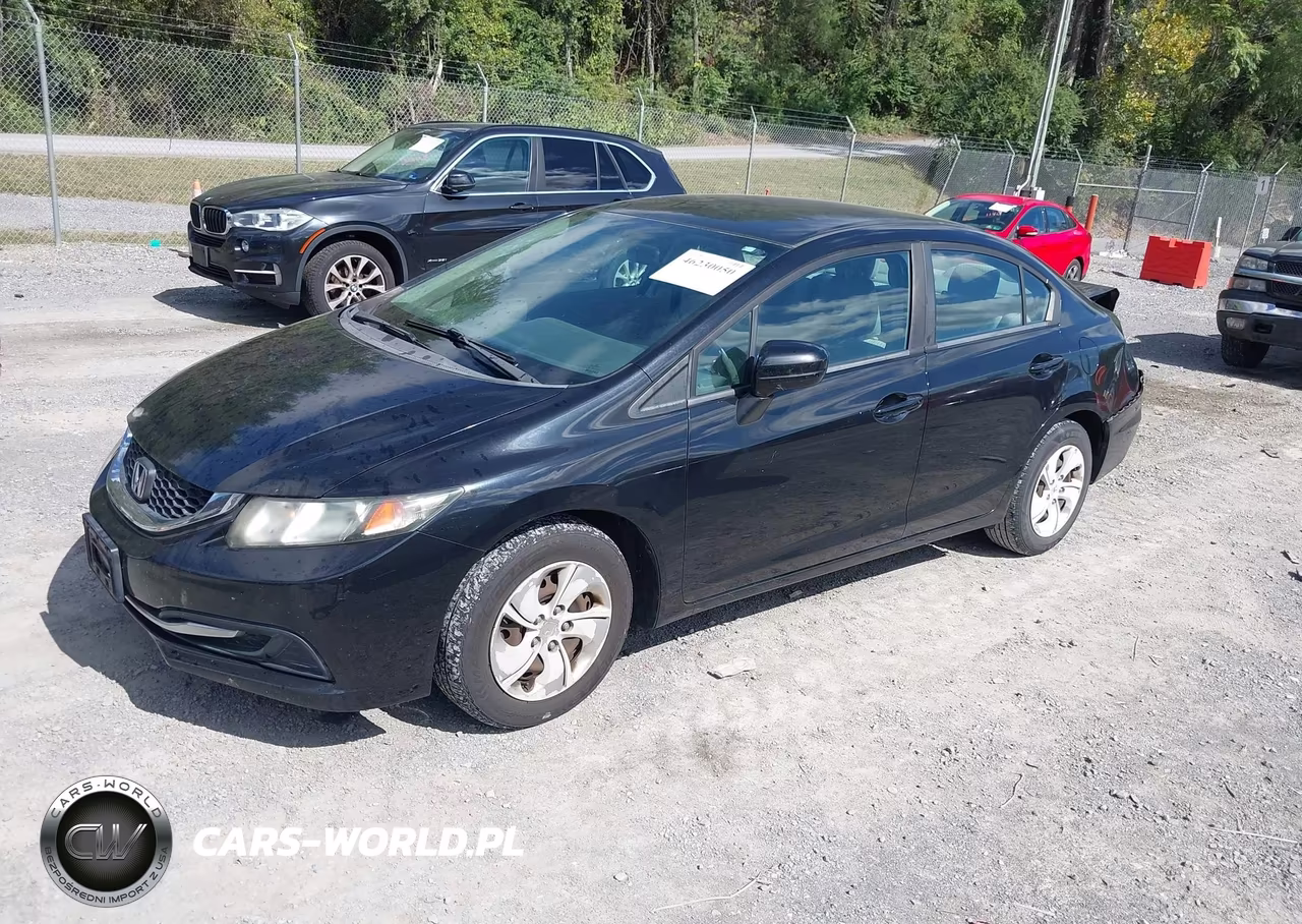 2014 Honda Civic Lx VIN:2HGFB2F53EH509684 - 2