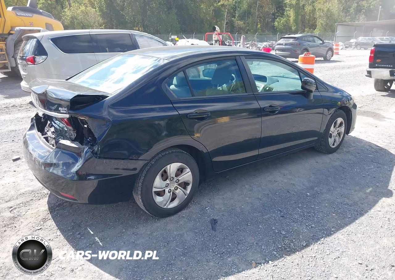 2014 Honda Civic Lx VIN:2HGFB2F53EH509684 - 4