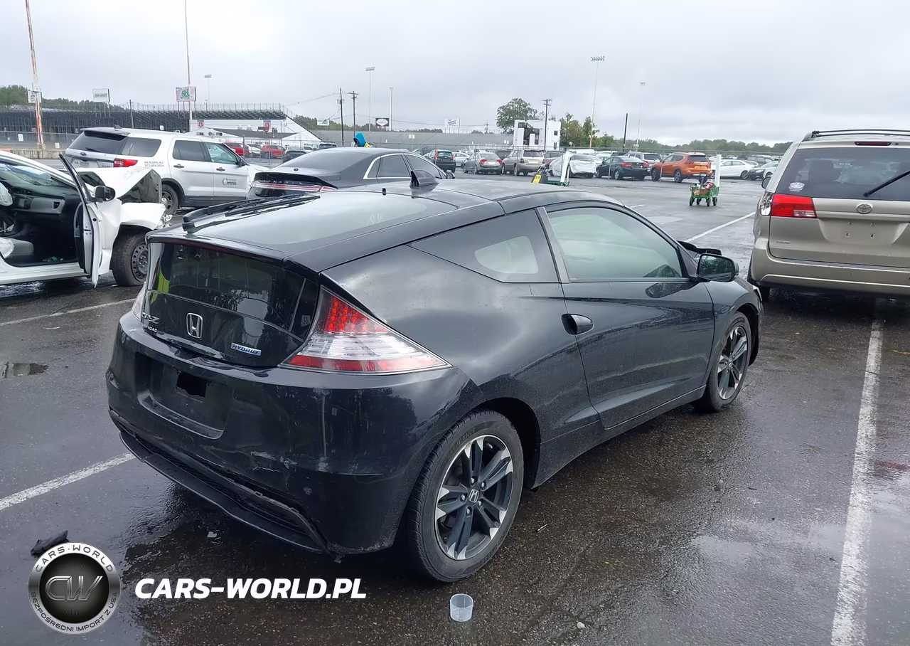 2015 Honda Cr-Z Ex VIN:JHMZF1D62FS000071 - 4