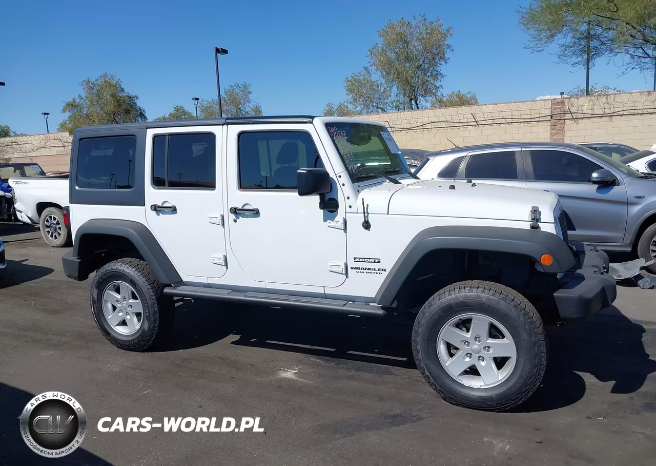 2017 Jeep Wrangler Unlimited Sport 4X4 VIN:1C4BJWDGXHL645880 - 13