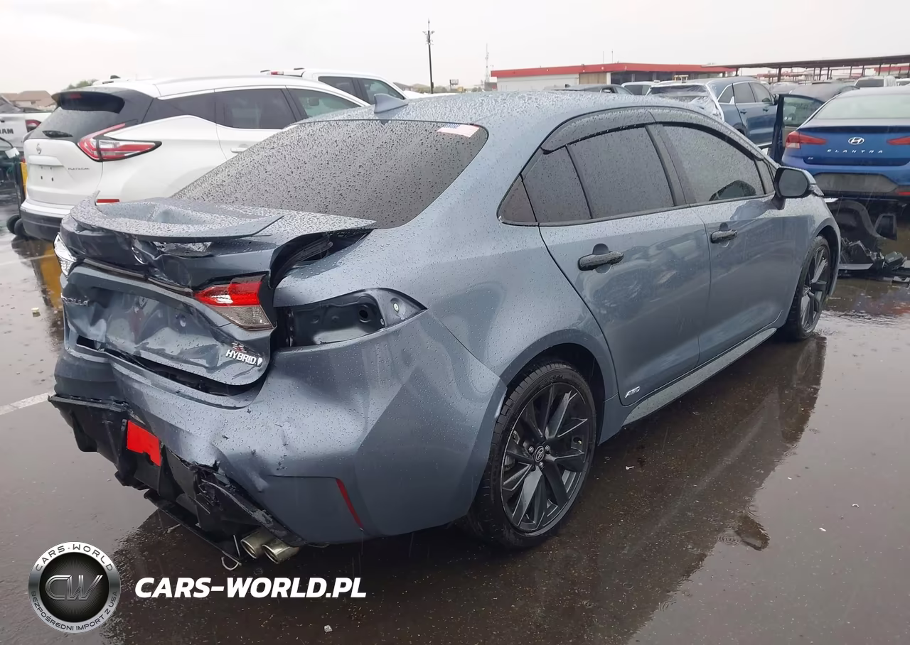 2023 Toyota Corolla Hybrid Se VIN:JTDBDMHE7P3001403 - 4