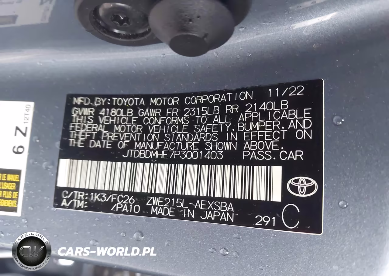 2023 Toyota Corolla Hybrid Se VIN:JTDBDMHE7P3001403 - 9