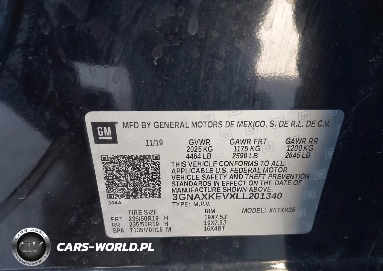 2020 Chevrolet Equinox Fwd Lt 1.5L Turbo VIN:3GNAXKEVXLL201340 - 9