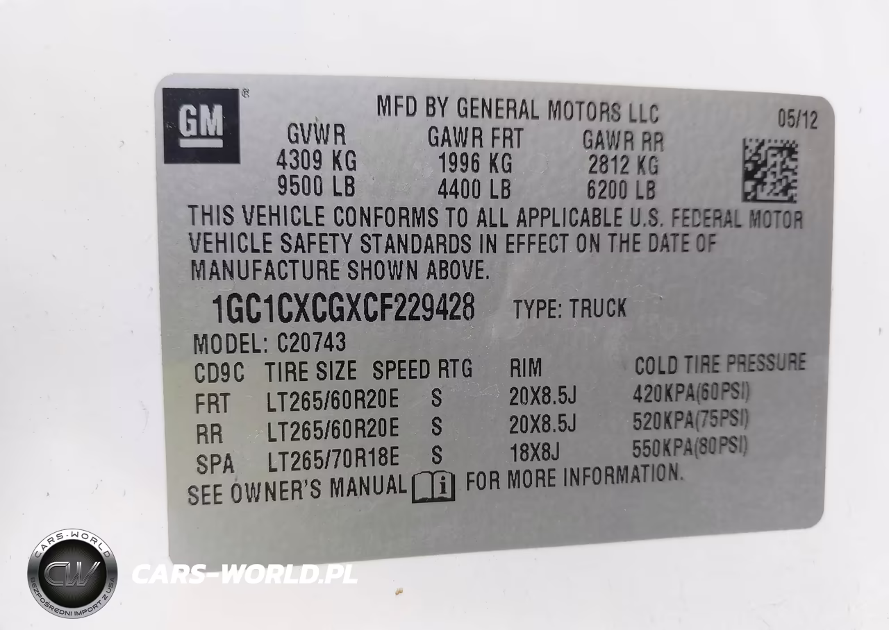 2012 Chevrolet Silverado 2500Hd Lt VIN:1GC1CXCGXCF229428 - 9
