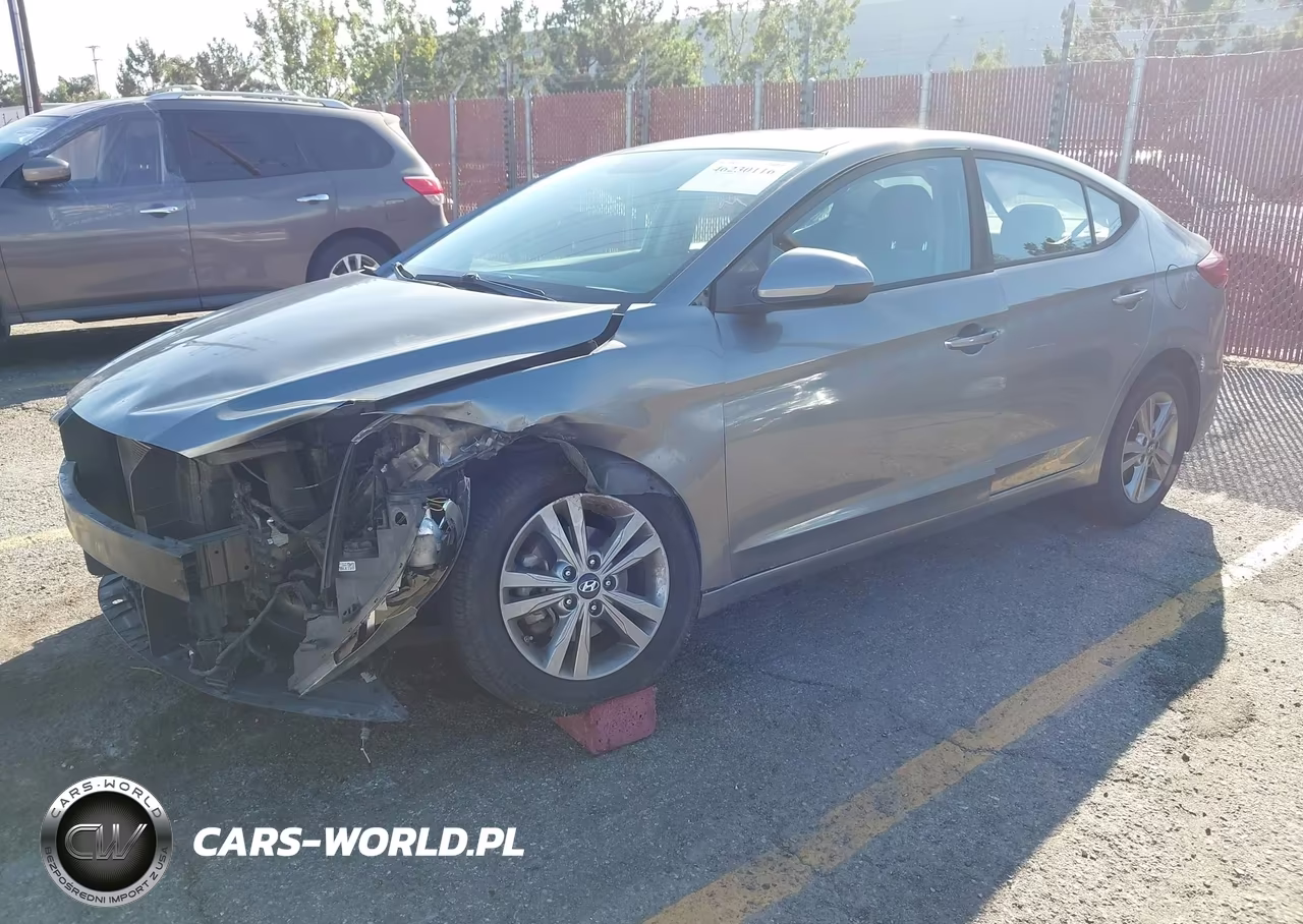 2018 Hyundai Elantra Value Edition VIN:KMHD84LF7JU451420 - 2
