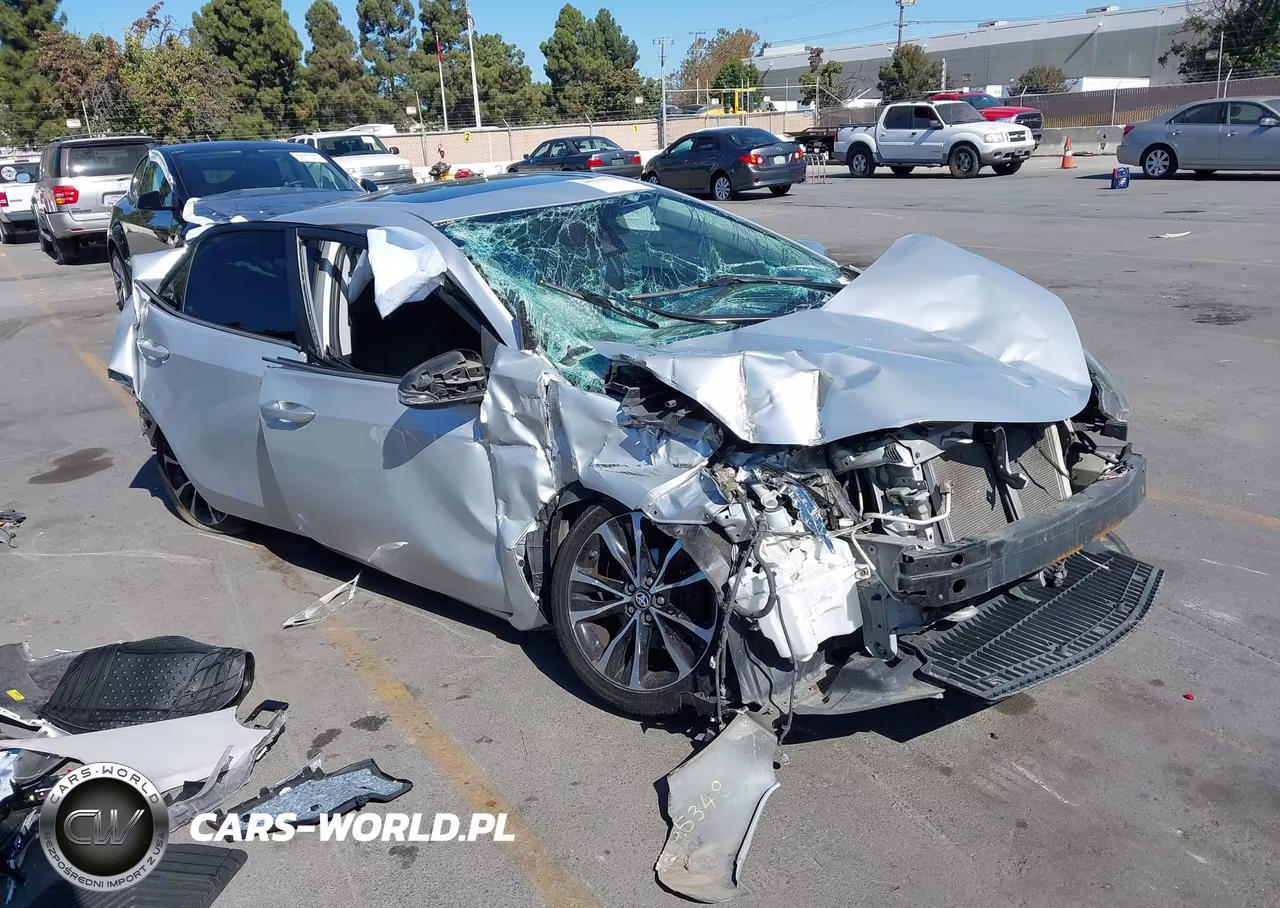 2017 Toyota Corolla Se VIN:2T1BURHE0HC765745 - 1