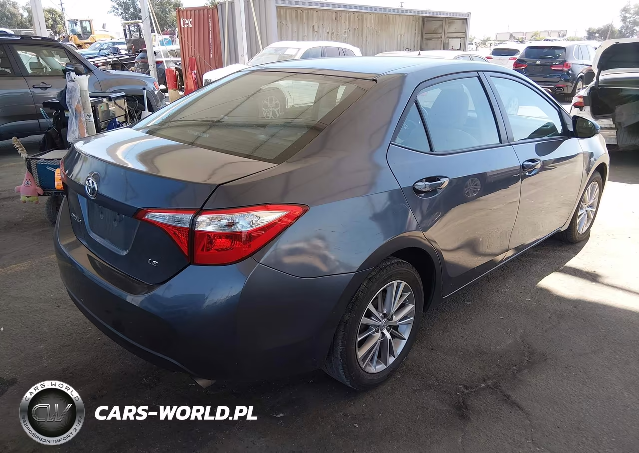 2015 Toyota Corolla Le Plus VIN:5YFBURHEXFP330373 - 4