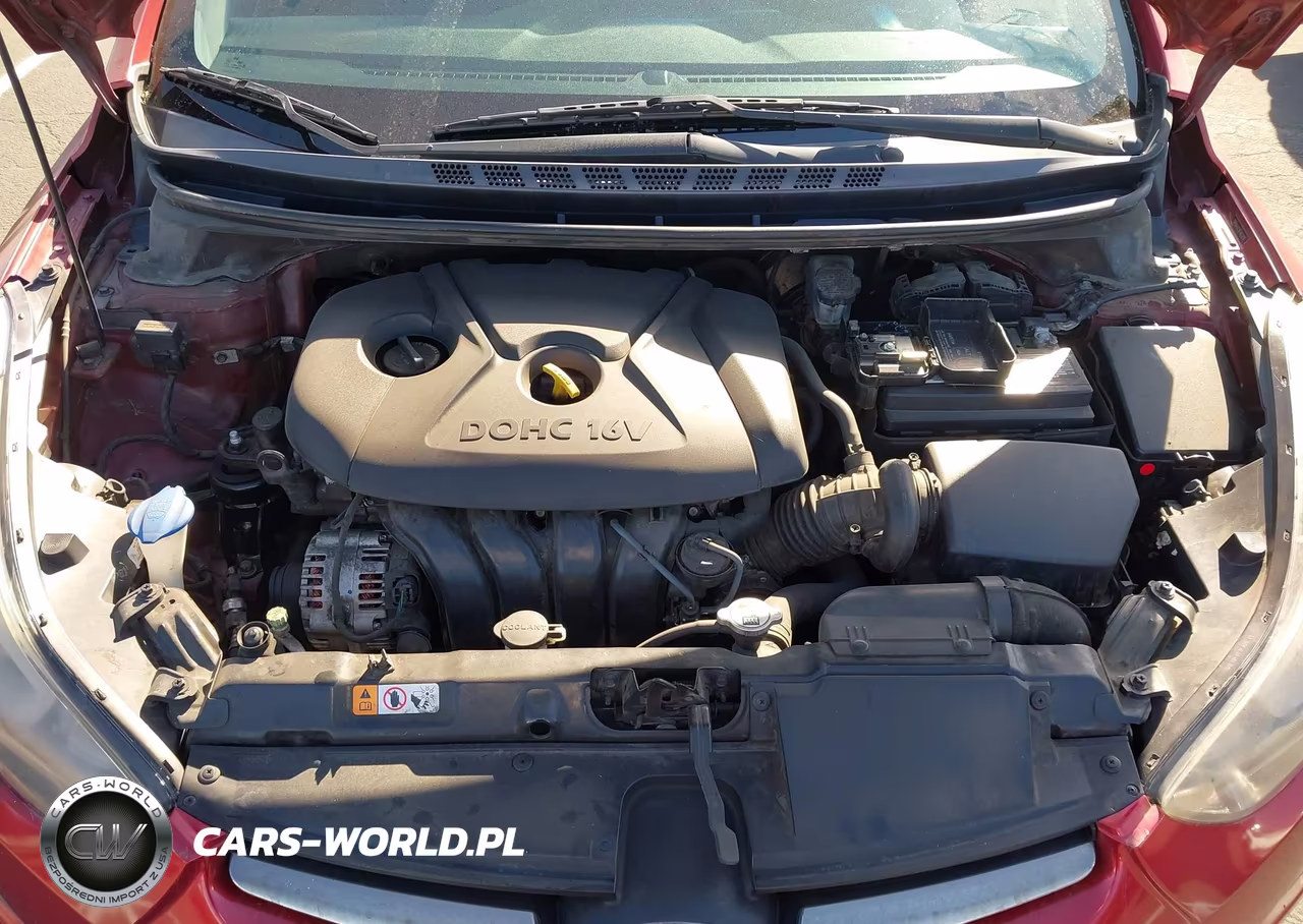 2014 Hyundai Elantra Limited VIN:5NPDH4AE9EH483929 - 10