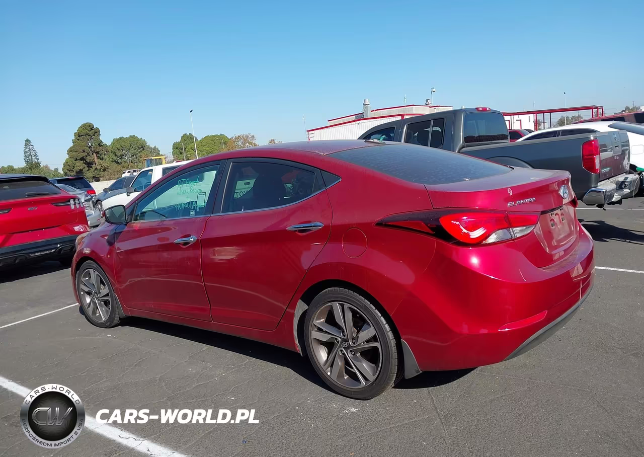 2014 Hyundai Elantra Limited VIN:5NPDH4AE9EH483929 - 15
