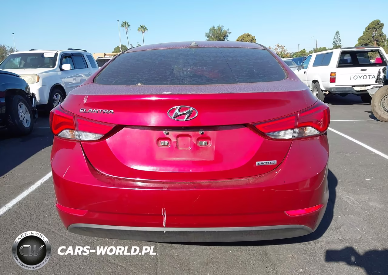 2014 Hyundai Elantra Limited VIN:5NPDH4AE9EH483929 - 17