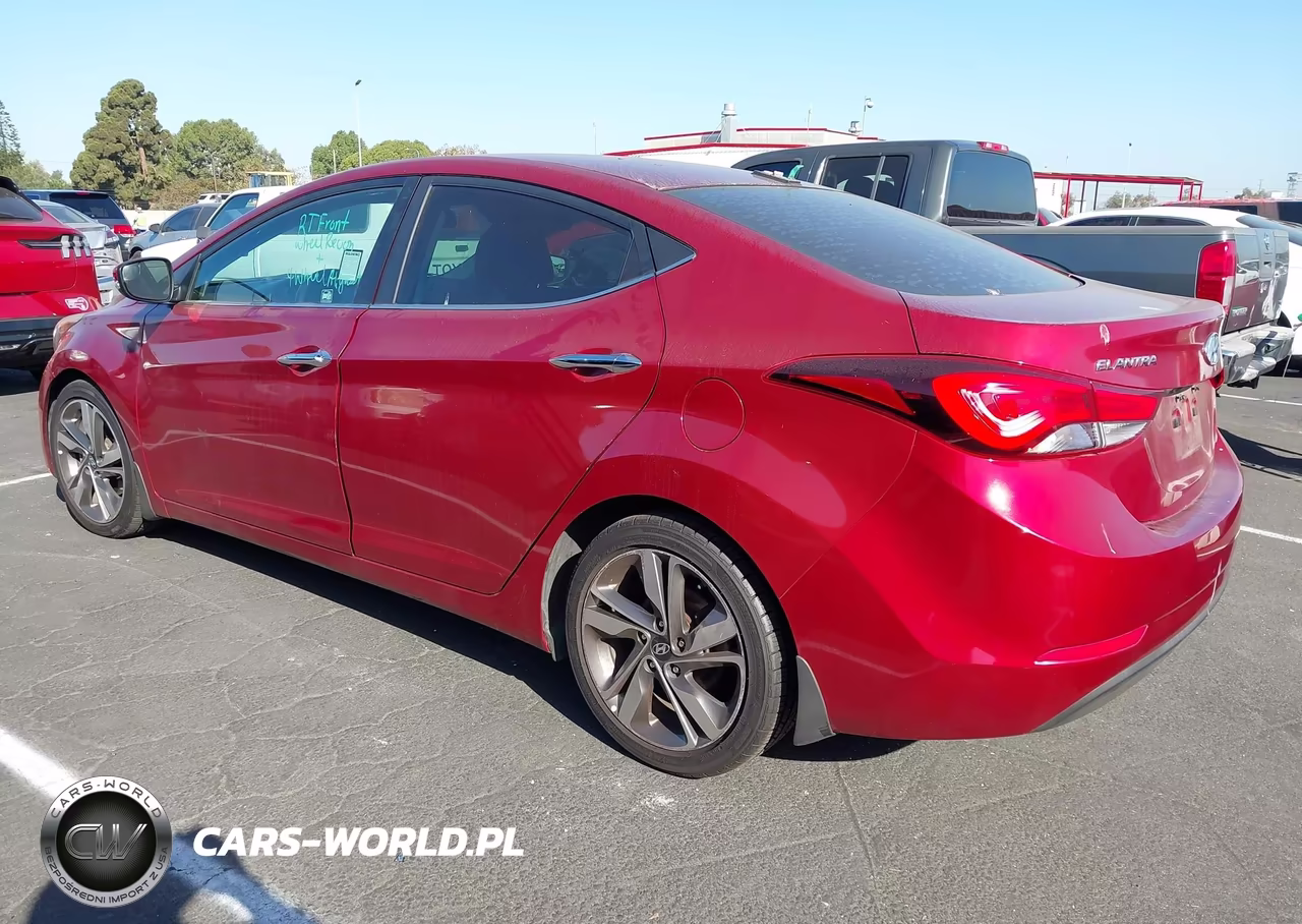2014 Hyundai Elantra Limited VIN:5NPDH4AE9EH483929 - 3