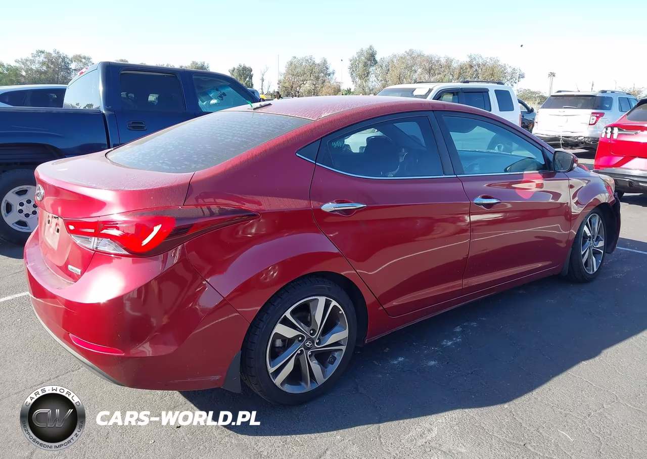 2014 Hyundai Elantra Limited VIN:5NPDH4AE9EH483929 - 4