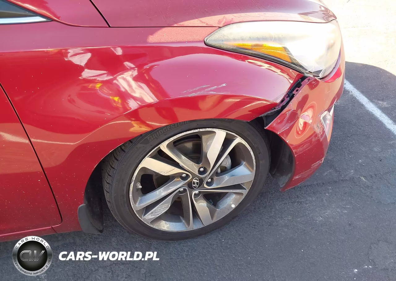 2014 Hyundai Elantra Limited VIN:5NPDH4AE9EH483929 - 6