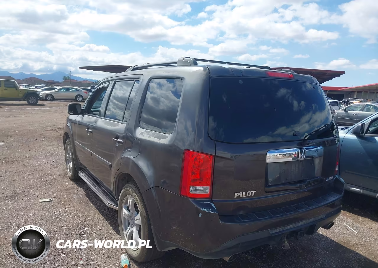 2012 Honda Pilot Ex-L VIN:5FNYF4H53CB024954 - 3