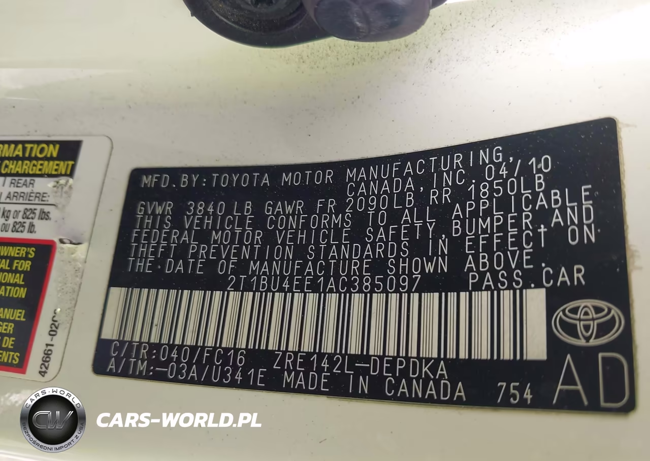2010 Toyota Corolla Le VIN:2T1BU4EE1AC385097 - 9