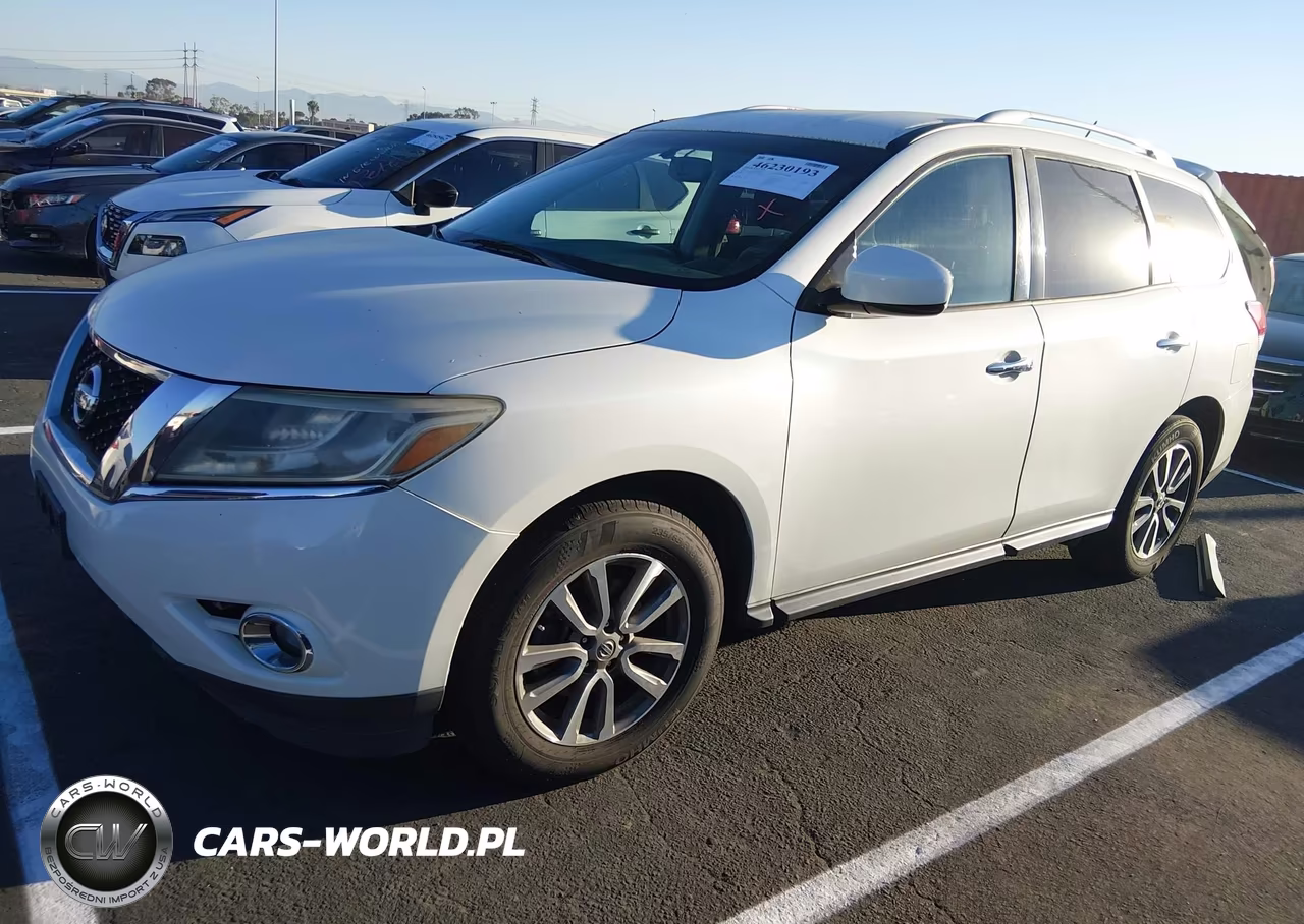 2015 Nissan Pathfinder Sv VIN:5N1AR2MN9FC605956 - 2