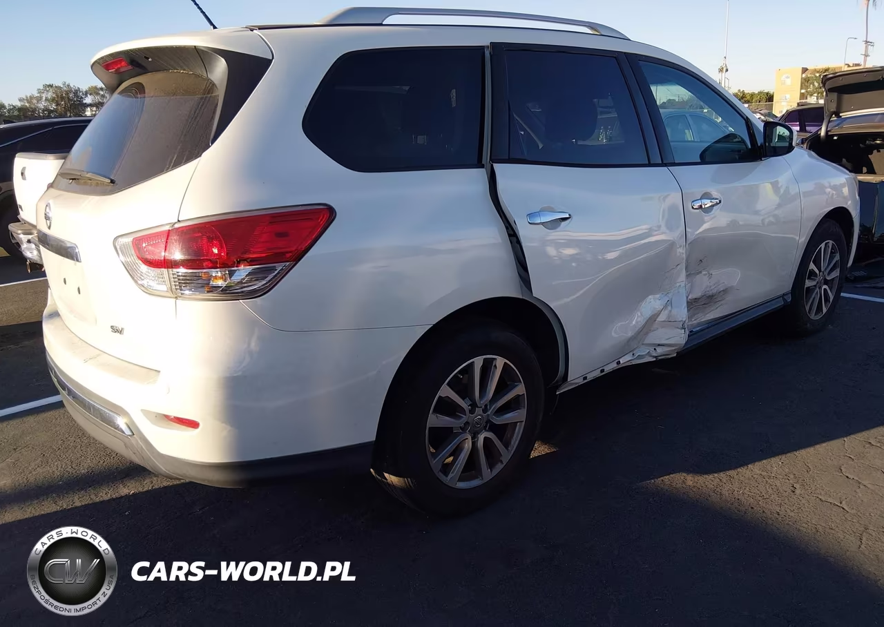 2015 Nissan Pathfinder Sv VIN:5N1AR2MN9FC605956 - 4