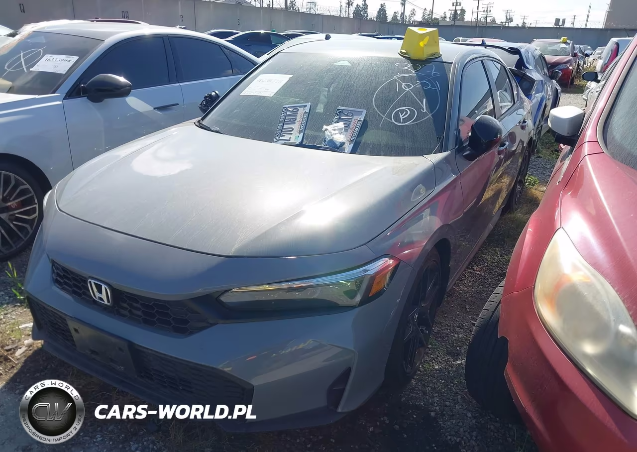 2025 Honda Civic Sedan Sport VIN:19XFL2H85SE032671 - 2