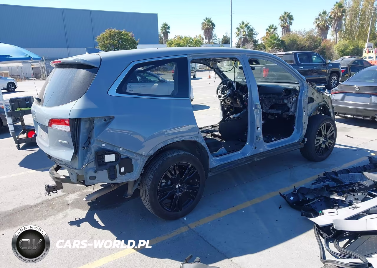 2022 Honda Pilot 2Wd Special Edition VIN:5FNYF5H29NB016582 - 4