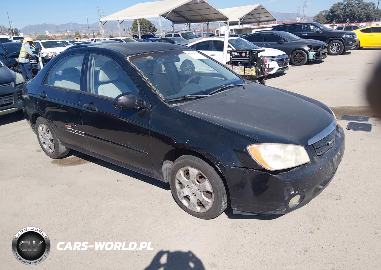 2004 Kia Spectra Ex-Lx VIN:KNAFE122545045523 - 1